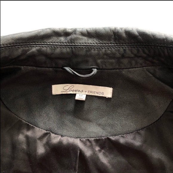 Lovers + Friends Leather Jacket - Picture 4 of 8